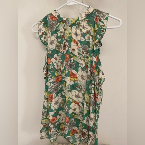 Anthropologie Maeve  Floral Print Top - Picture 4 of 6